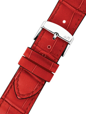 Cinturino in pelle Morellato Ustica 6081E32.083 M, rosso