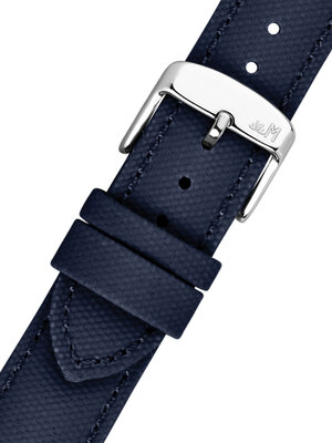 Cinturino in tessuto Morellato Ponza 6083E36.062 M, blu, materiale riciclato