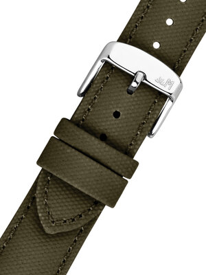 Cinturino in tessuto Morellato Ponza 6083E36.073 M, verde, materiale riciclato