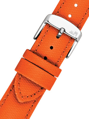 Cinturino in tessuto Morellato Ponza 6083E36.086 M, arancione, materiale riciclato