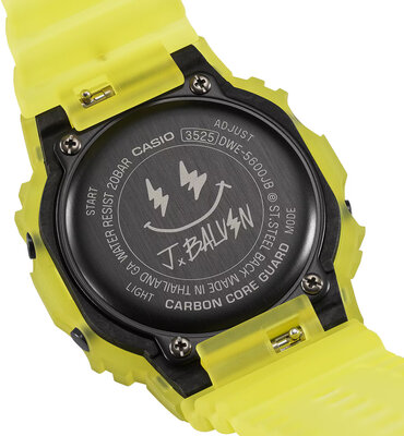 Casio G-Shock Original DWE-5600JB-1A9ER J. Balvin Collaboration (+cinturino e lunetta di ricambio)