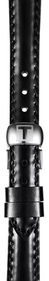 Cinturino in pelle Tissot T852.036.538 12 mm, nero