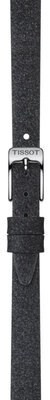 Cinturino sintetico Tissot T852.048.076 9 mm, nero