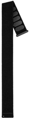 cinturino in tessuto Hirsch Vocem L 41409050-5, nero, velcro, lunghezza L, Quick Release