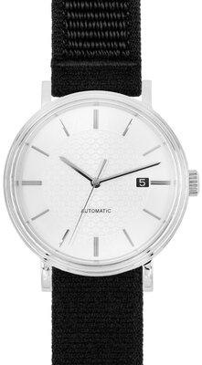 cinturino in tessuto Hirsch Vocem L 41409050-5, nero, velcro, lunghezza L, Quick Release
