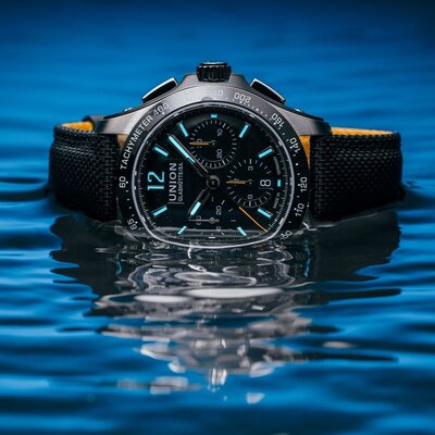 Union Glashütte Belisar Chronograph Sport D014.927.16.057.00 (+ cinturino di ricambio)