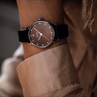 Union Glashütte Seris Date D013.207.11.296.00 (cinturini di ricambio)