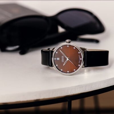 Union Glashütte Seris Date D013.207.11.296.00 (cinturini di ricambio)