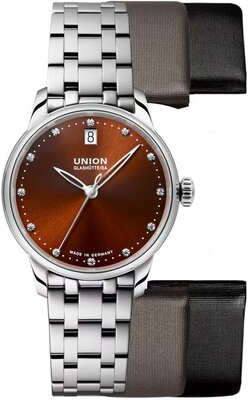 Union Glashütte Seris Date D013.207.11.296.00 (cinturini di ricambio)