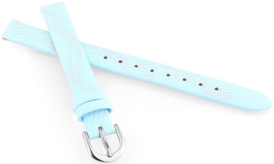 Cinturino in pelle JVD RJ7222.2 10 mm, blu, per bambini