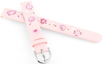 Cinturino in pelle JVD RJ7226.1 12 mm, rosa, per bambini