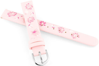 Cinturino in pelle JVD RJ7226.2 12 mm, rosa, per bambini