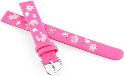 Cinturino in pelle JVD RJ7226.3 12 mm, rosa, per bambini