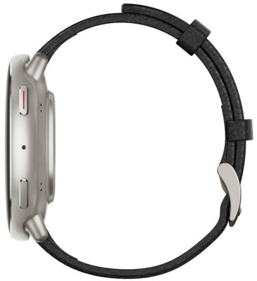 Amazfit Active 2 Premium (Round) Black Leather (+cinturino di ricambio)