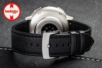 Amazfit Active 2 Premium (Round) Black Leather (+cinturino di ricambio)