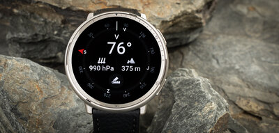 Amazfit Active 2 Premium (Round) Black Leather (+cinturino di ricambio)