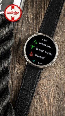 Amazfit Active 2 Premium (Round) Black Leather (+cinturino di ricambio)