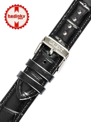 Cinturino in pelle Orient UL020018J0 20mm (per il modello RA-AP01), nero
