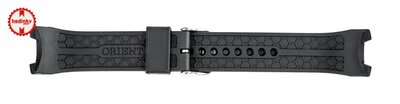 Cinturino in silicone Orient VDEWZSB 24mm (per il modelloy SDA05, SKT00), nero