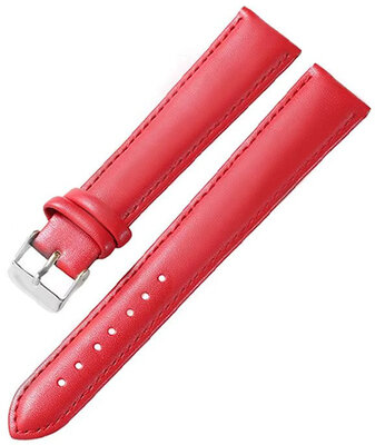 Cinturino in pelle Ricardo Ancona, rosso, sgancio rapido