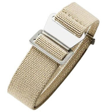 Cinturino in nylon Ricardo, beige