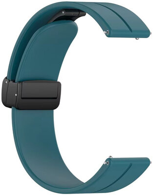 Cinturino in silicone Ricardo 22 mm (per Huawei Watch GT 4, 5), verde, sgancio rapido