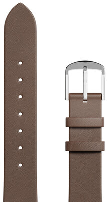 Cinturino in pelle JVD RBR14C819-LEA-V4 16 mm, marrone