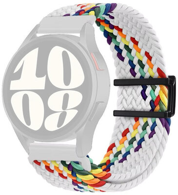 Cinturino in nylon Ricardo, bianco, Quick Release
