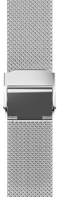 Bracciale in acciaio JVD RBR14C819-MESH 16 mm, argento, milanese