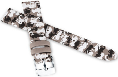 Cinturino in pelle JVD RJ7219.2 16 mm, marrone, per bambini
