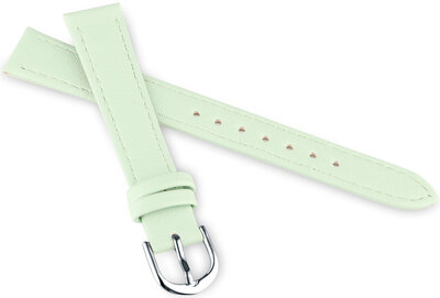 Cinturino in pelle JVD RJ7227.2 14 mm, verde, per bambini