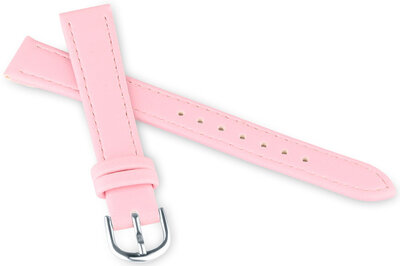Cinturino in pelle JVD RJ7227.3 14 mm, rosa, per bambini
