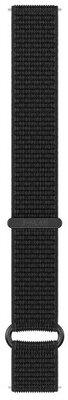 Cinturino Polar in nylon 22 mm, nero, taglia S/M
