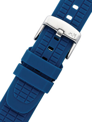 Cinturino in silicone Morellato Tanaro 6085187.065 M, blu