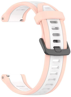 Cinturino in silicone Ricardo 20mm (per Garmin Venu, Venu Sq, Venu Sq 2, Venu 2 plus ecc.), beige V1, Quick Release