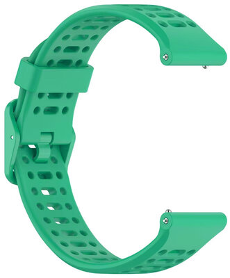 Ricardo Cinturino in silicone 22 mm (per Coros Pace 3, Apex 2 Pro), verde, sgancio rapido
