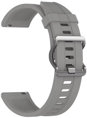 Cinturino in silicone Ricardo 22 mm (per Xiaomi), grigio V1, sgancio rapido
