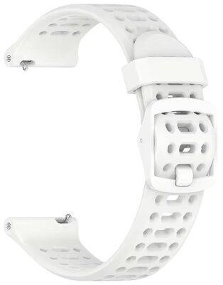 cinturino in silicone Ricardo Pejo 22mm, White, Quick Release