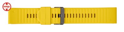 Cinturino in silicone Ricardo Livigno 26mm, Yellow, QuickFit
