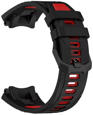 Cinturino in silicone Ricardo Moena (per Amazfit T-Rex 3), Black/Red