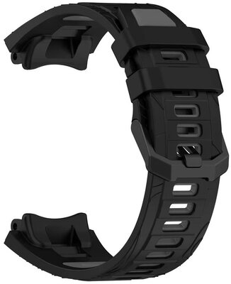 Cinturino in silicone Ricardo Moena (per Amazfit T-Rex 3), Black/Gray