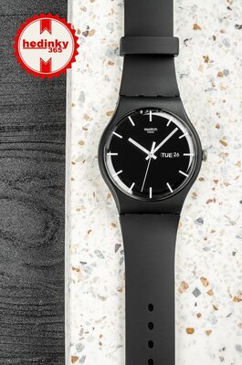 Swatch Mono Black SO29B704