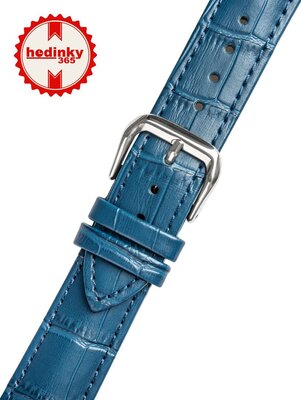 Cinturino in pelle Ricardo Todi, blu V3