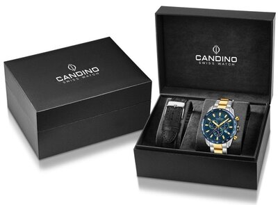 Candino Gents Sport Chronos C4748/B (+ cinturino di ricambio)