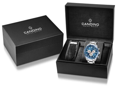 Candino Gents Sport Chronos C4757/B (+ cinturino di ricambio)