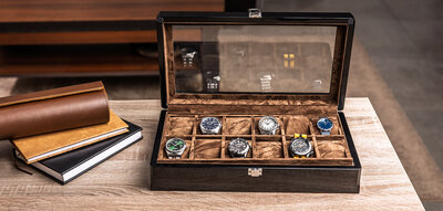 Cofanetto per orologi Ricardo Parma 12pcs
