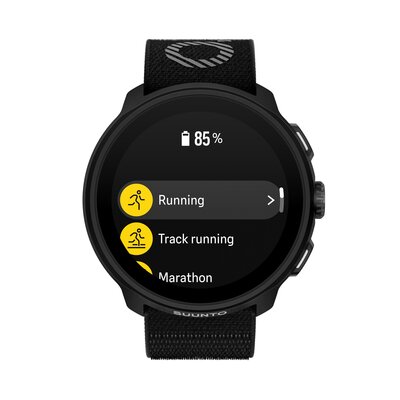 Suunto Run All Black (cinturino in tessuto)