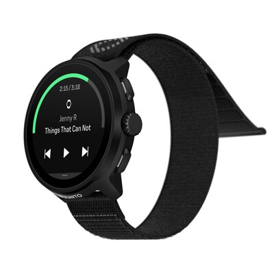 Suunto Run All Black (cinturino in tessuto)