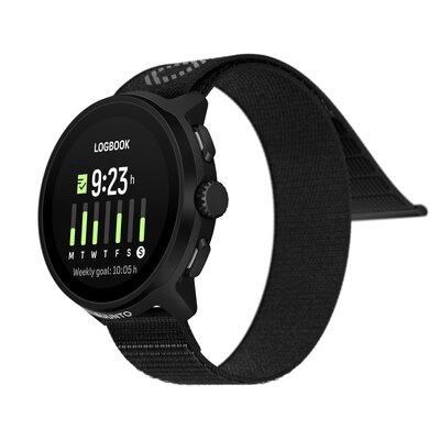Suunto Run All Black (cinturino in tessuto)