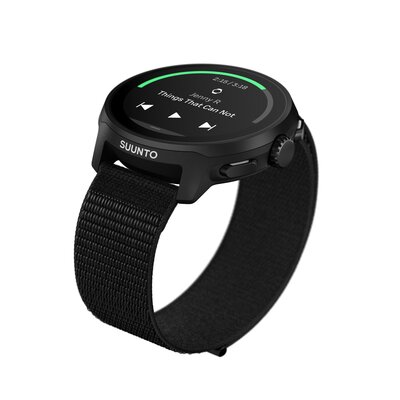 Suunto Run All Black (cinturino in tessuto)